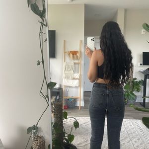 Abercrombie & Fitch ultra high rise jeans